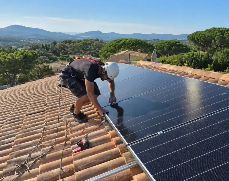 Installateur panneaux solaires La Martre — pose photovoltaïque sur toiture